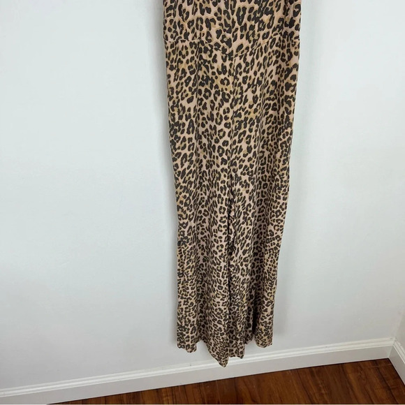 Anthropologie Faithfull The Brand Elsa Leopard Print Jumpsuit Size S / 4 - Picture 5 of 10